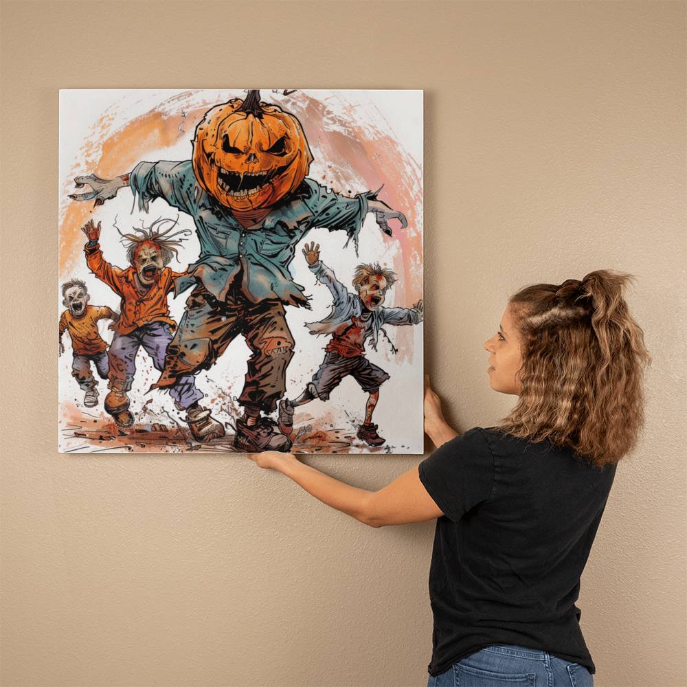 Haunted Pumpkins Art