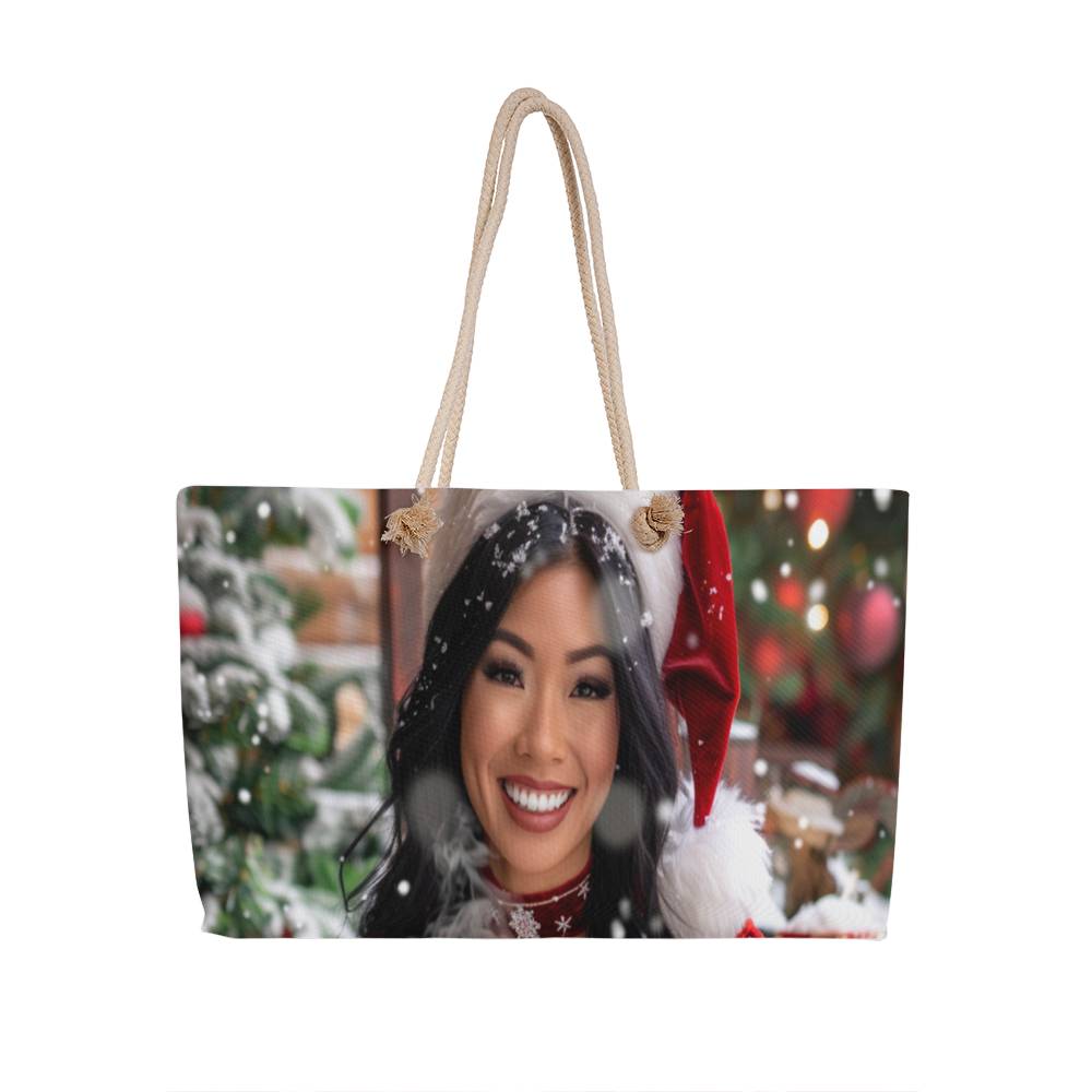 Sparkle Snow Weekender Tote