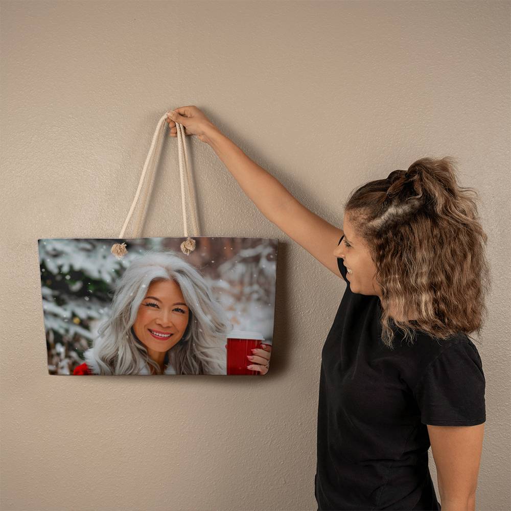 Frosty Queen Weekender Tote (13 x 24)