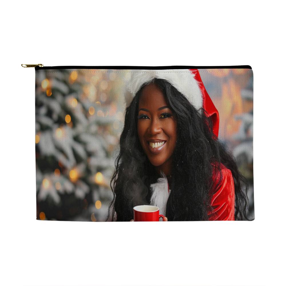 Santa's Sweetheart Large Pouch