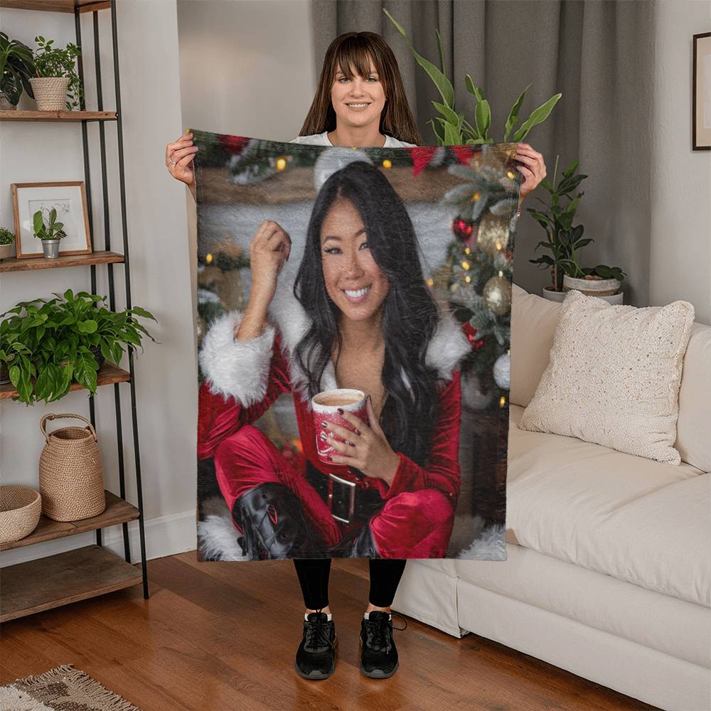 Yule Tide Temptress Mink Blanket