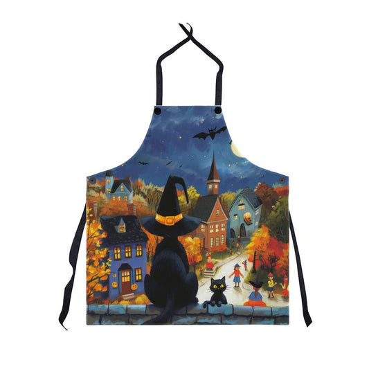 Midnight Meow Manor Apron