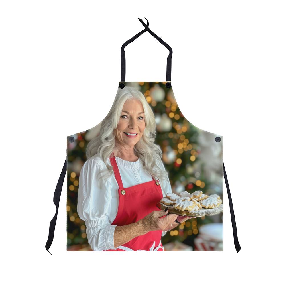 Mrs. Claus' Holiday Cookie Apron