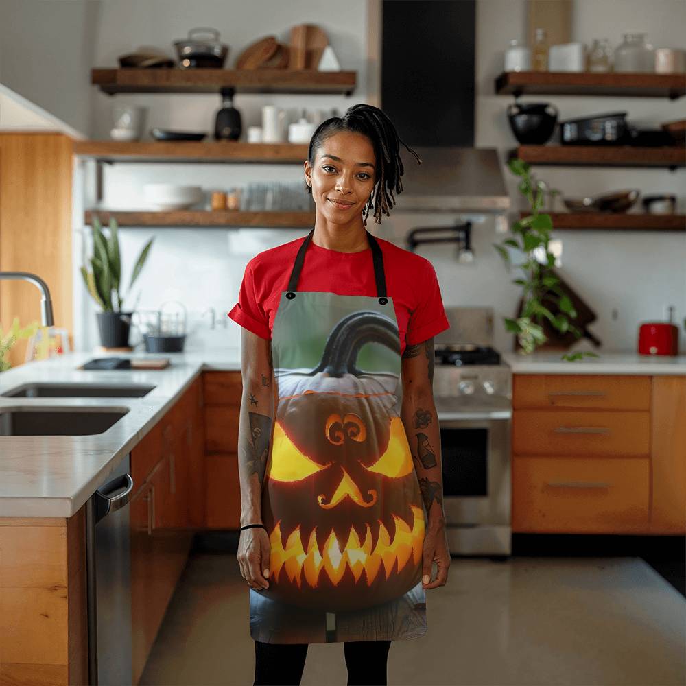 Fiery Faces Apron