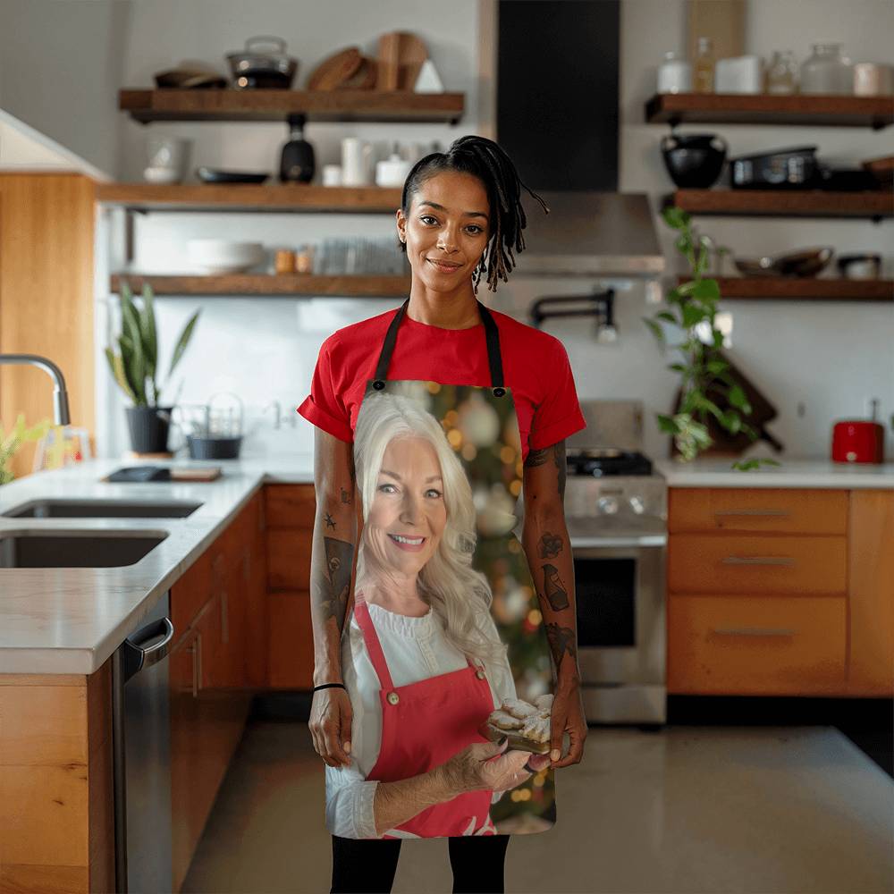 Mrs. Claus' Holiday Cookie Apron