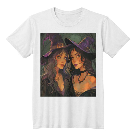 Bewitching Sisters Adult T-Shirt