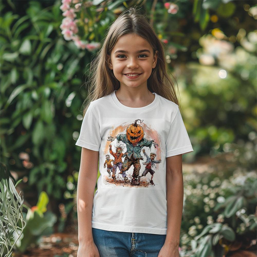 Haunted Pumpkins Youth T- Shirt