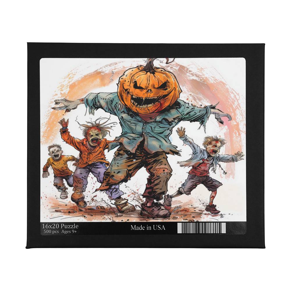 Haunted Pumpkins Puzzle 16x20