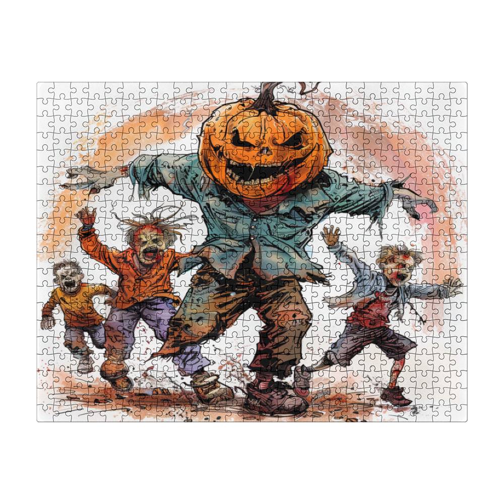 Haunted Pumpkins Puzzle 16x20