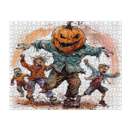 Haunted Pumpkins Puzzle 16x20