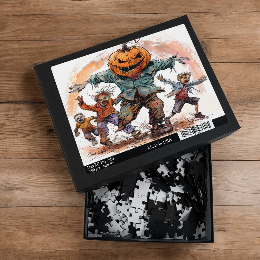 Haunted Pumpkins Puzzle 16x20