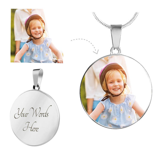 Custom Photo Pendant Necklace