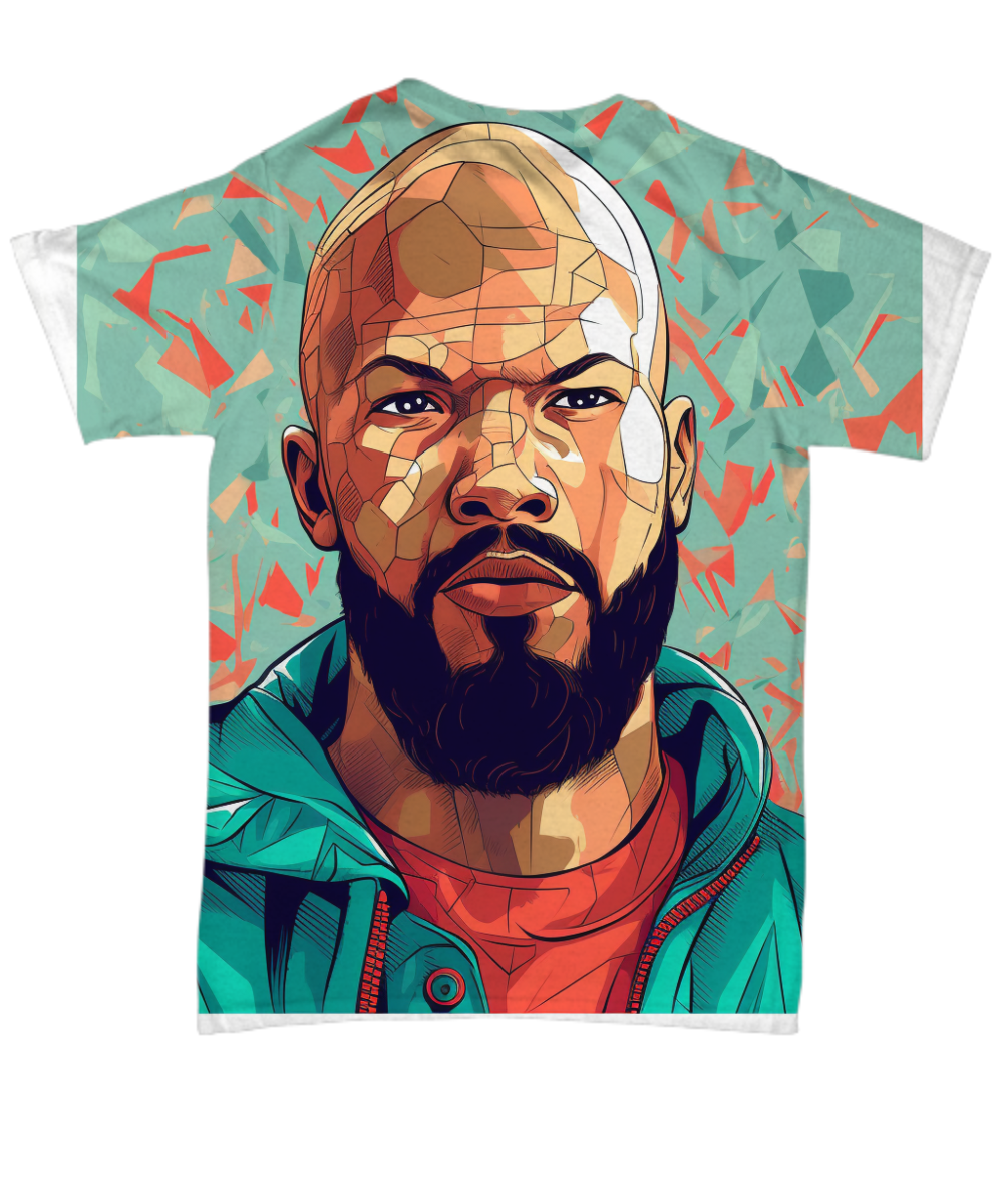 50 Years of Hip Hop - Common All Over T-Shirt