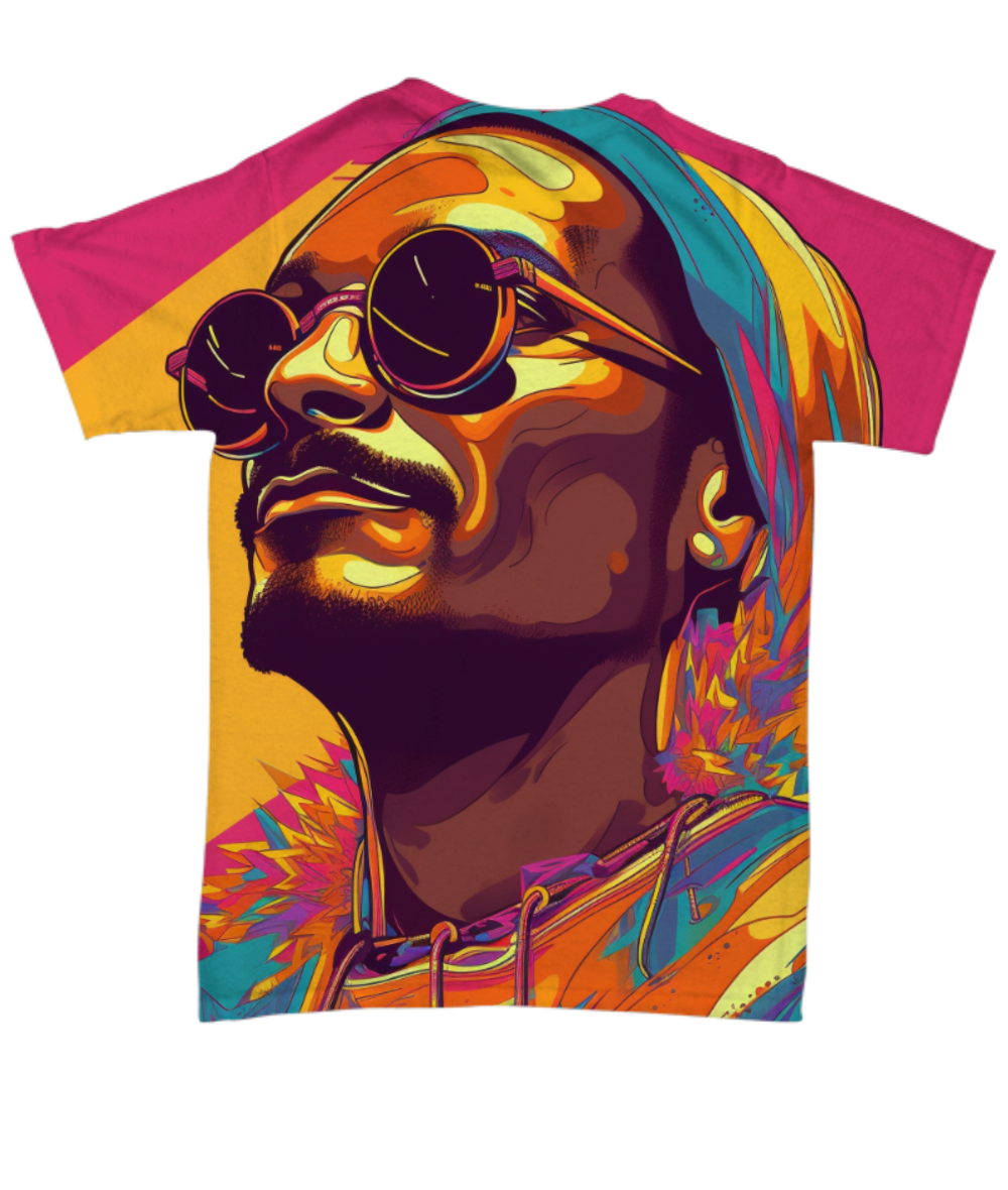 50 Years of Hip Hop - Snoop Dogg All Over T-Shirt