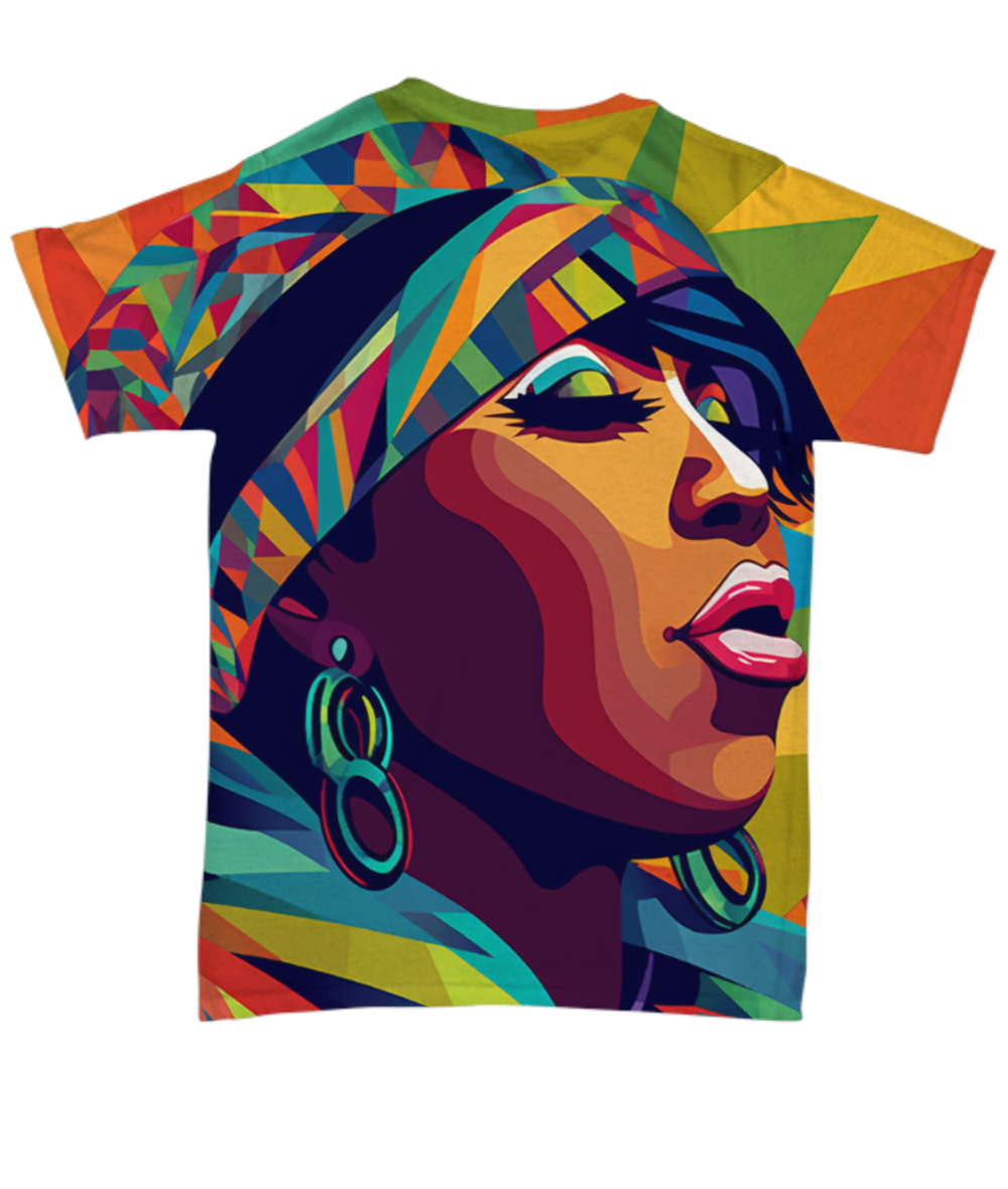 50 Years of Hip Hop - Missy Elliott All Over T-Shirt