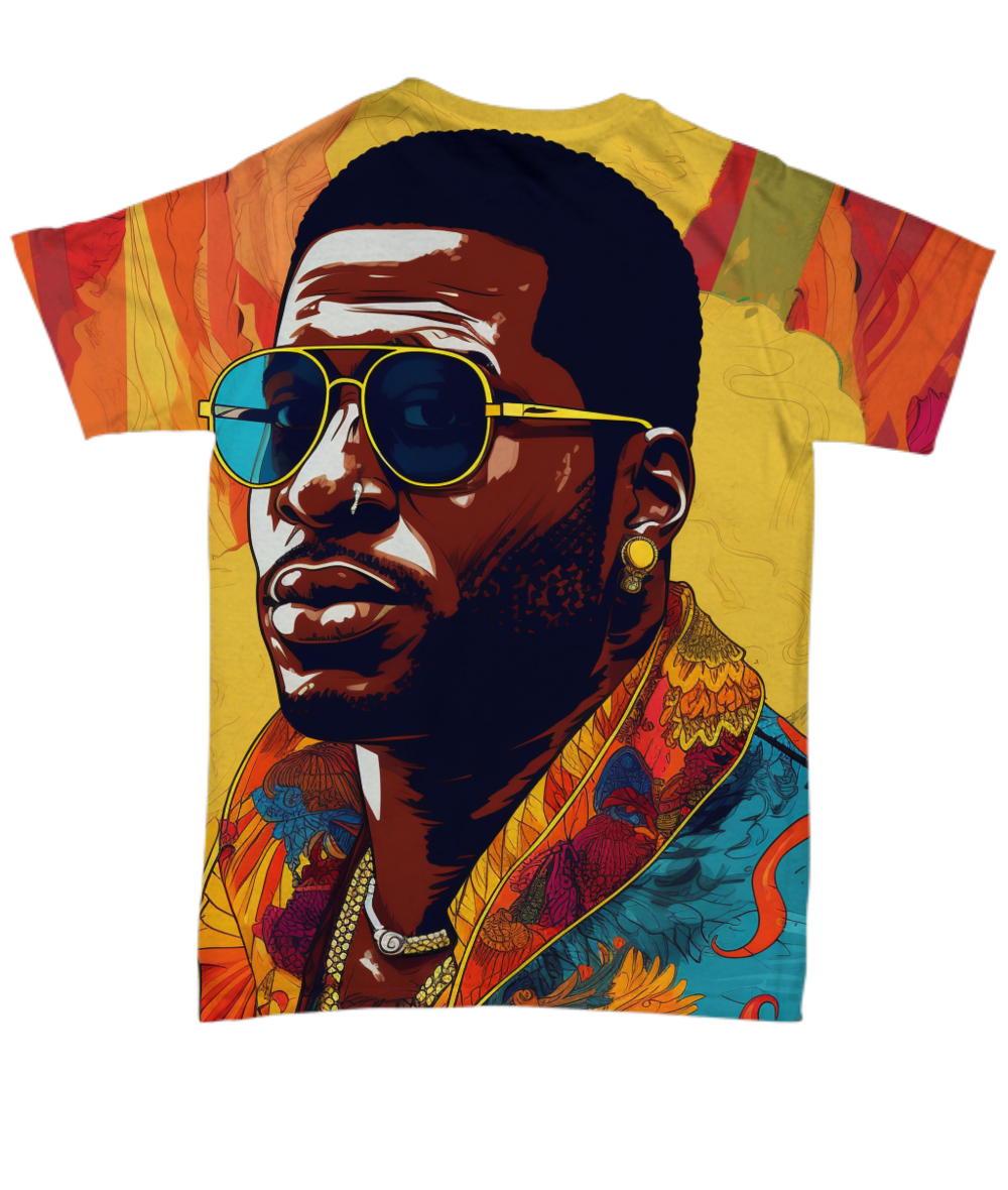 50 Years of Hip Hop - Gucci Mane All Over T-Shirt