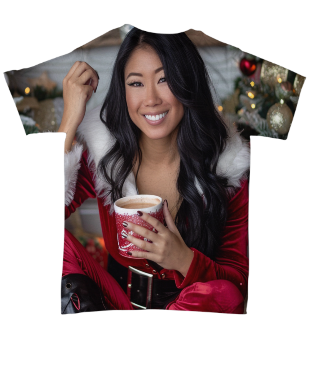 Yule Tide Temptress All Over T-Shirt