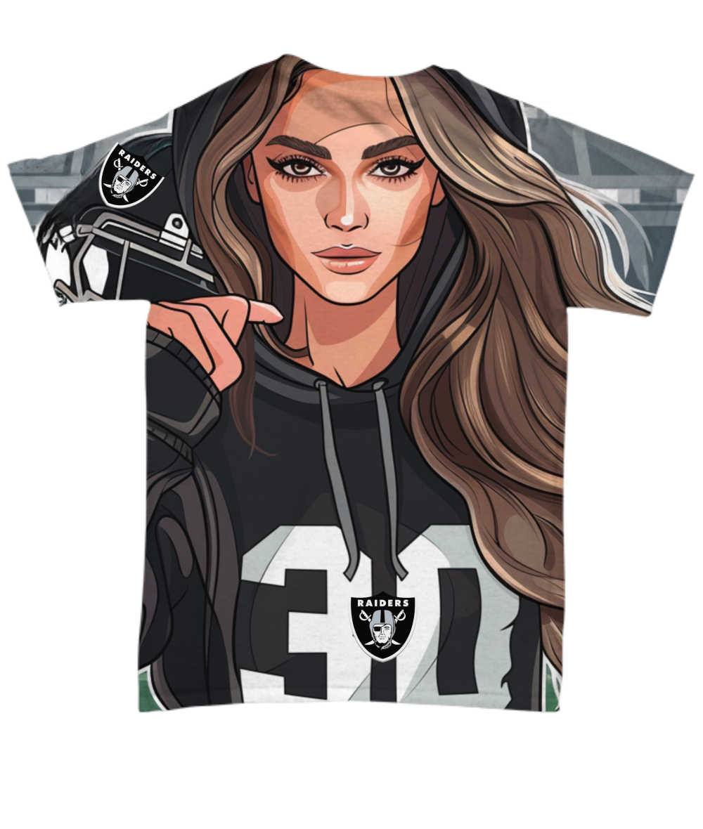 Raider Girl All Over Print T-Shirt