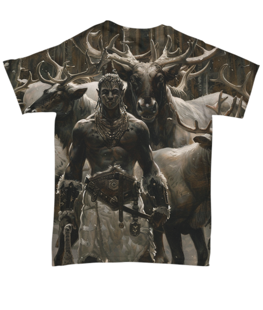 Legacy of the Elk Warriors All Over T-Shirt