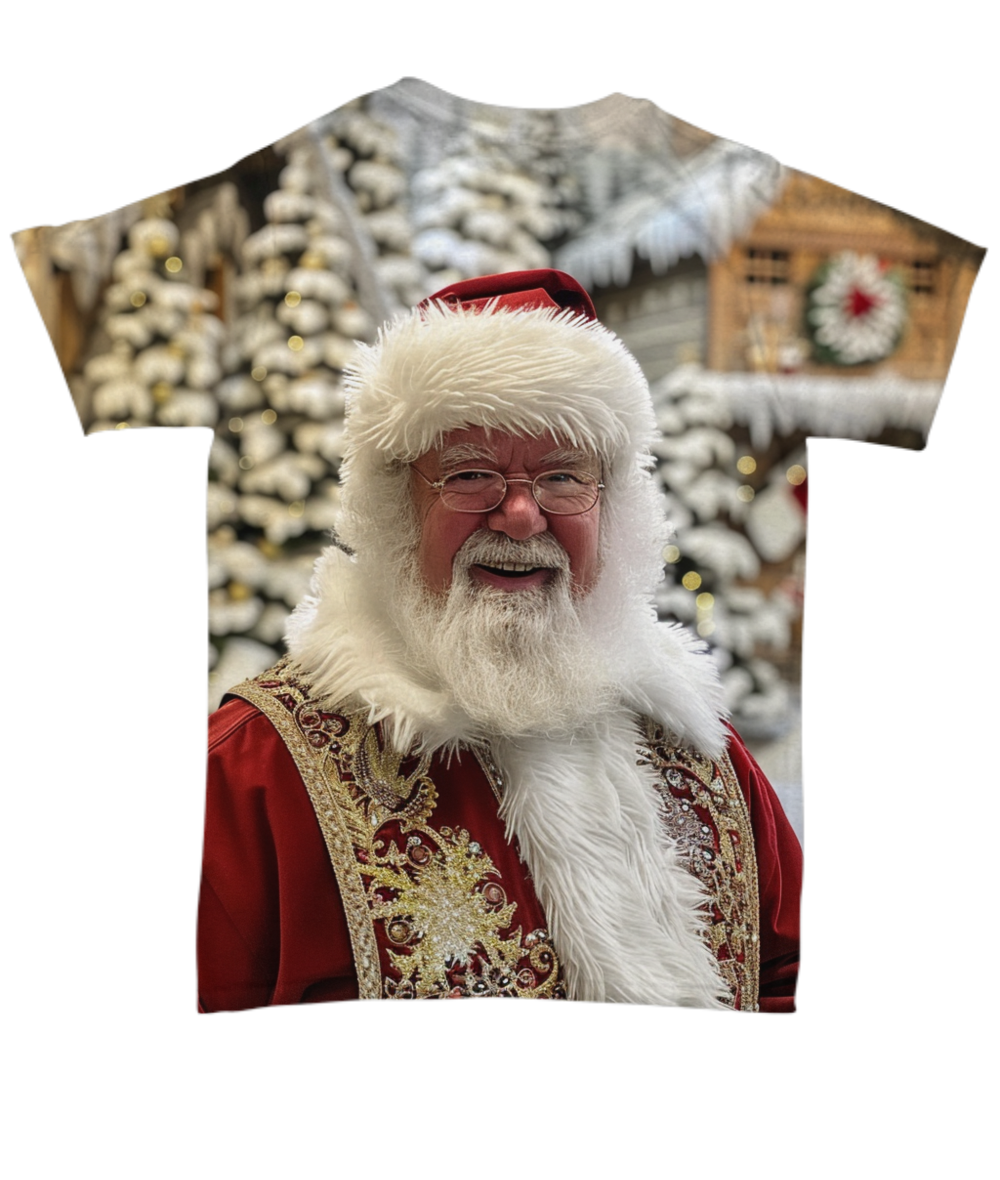 The Snowy Sleighman All Over T-Shirt