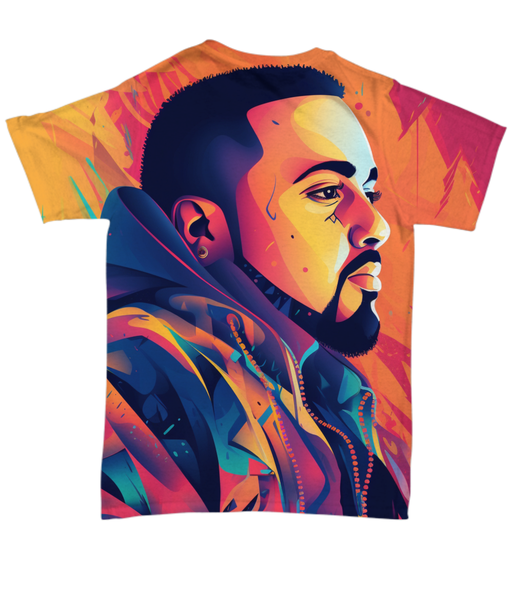 50 Years of Hip Hop - French Montana All Over T-Shirt