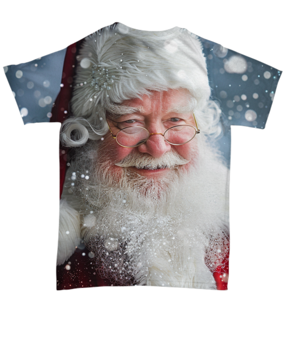 Papa Noel All Over T-Shirt