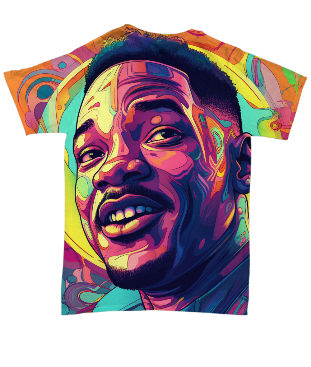 50 Years of Hip Hop - Will Smith All Over T-Shirt