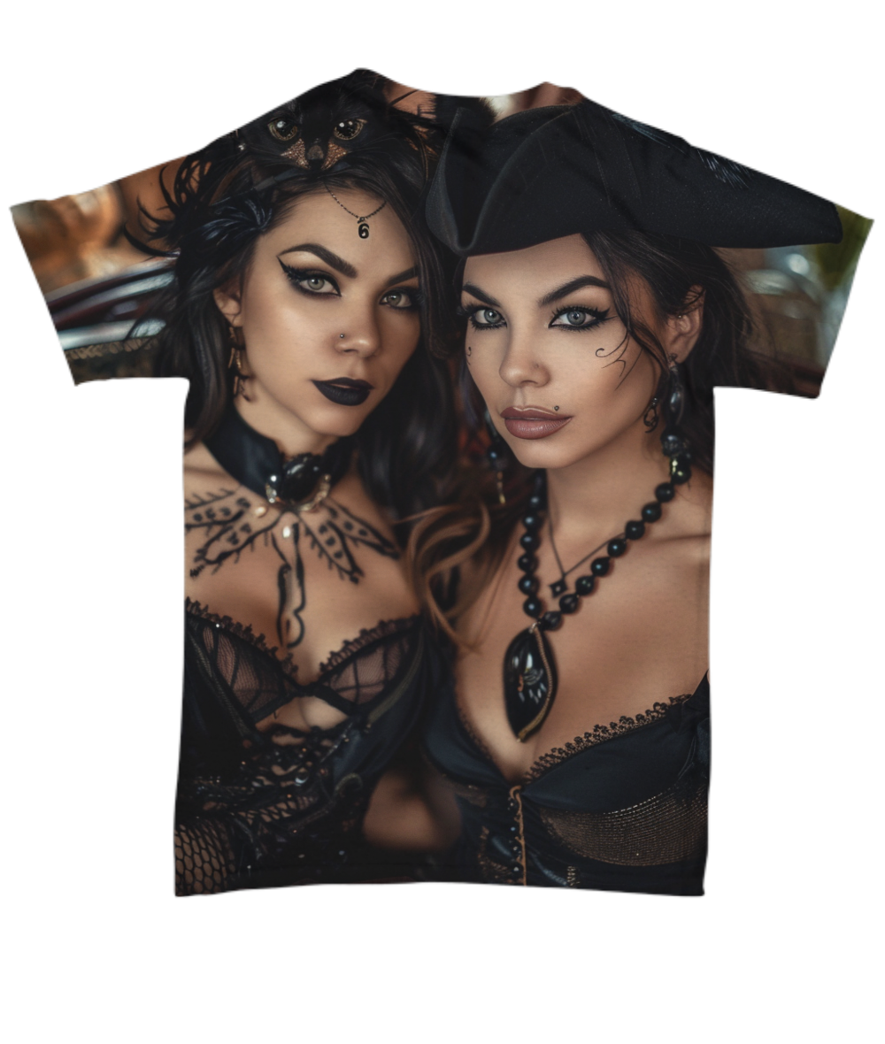 Serpent Sirens All Over T-Shirt