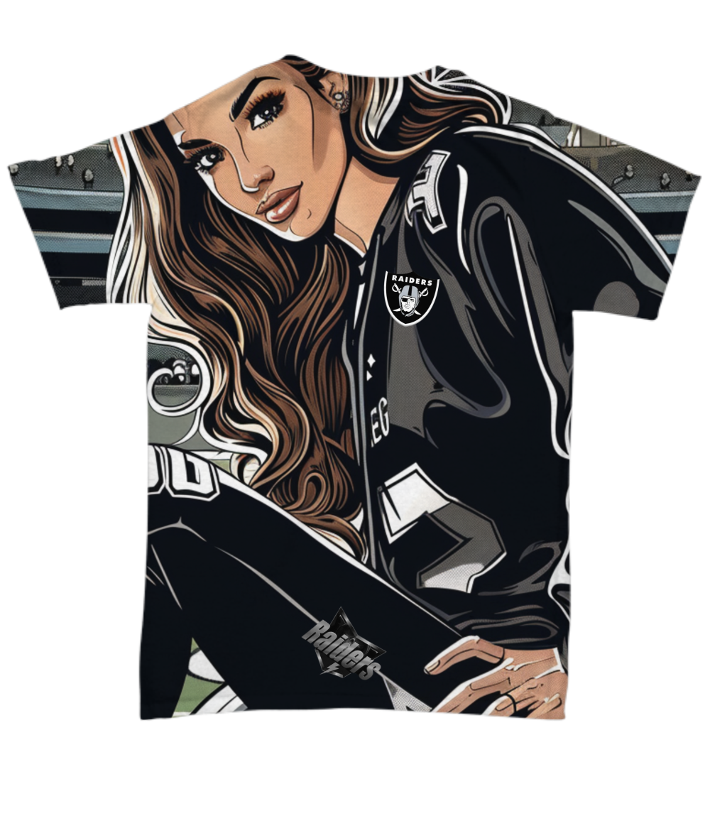 Raider Girl All Over Print T-Shirt