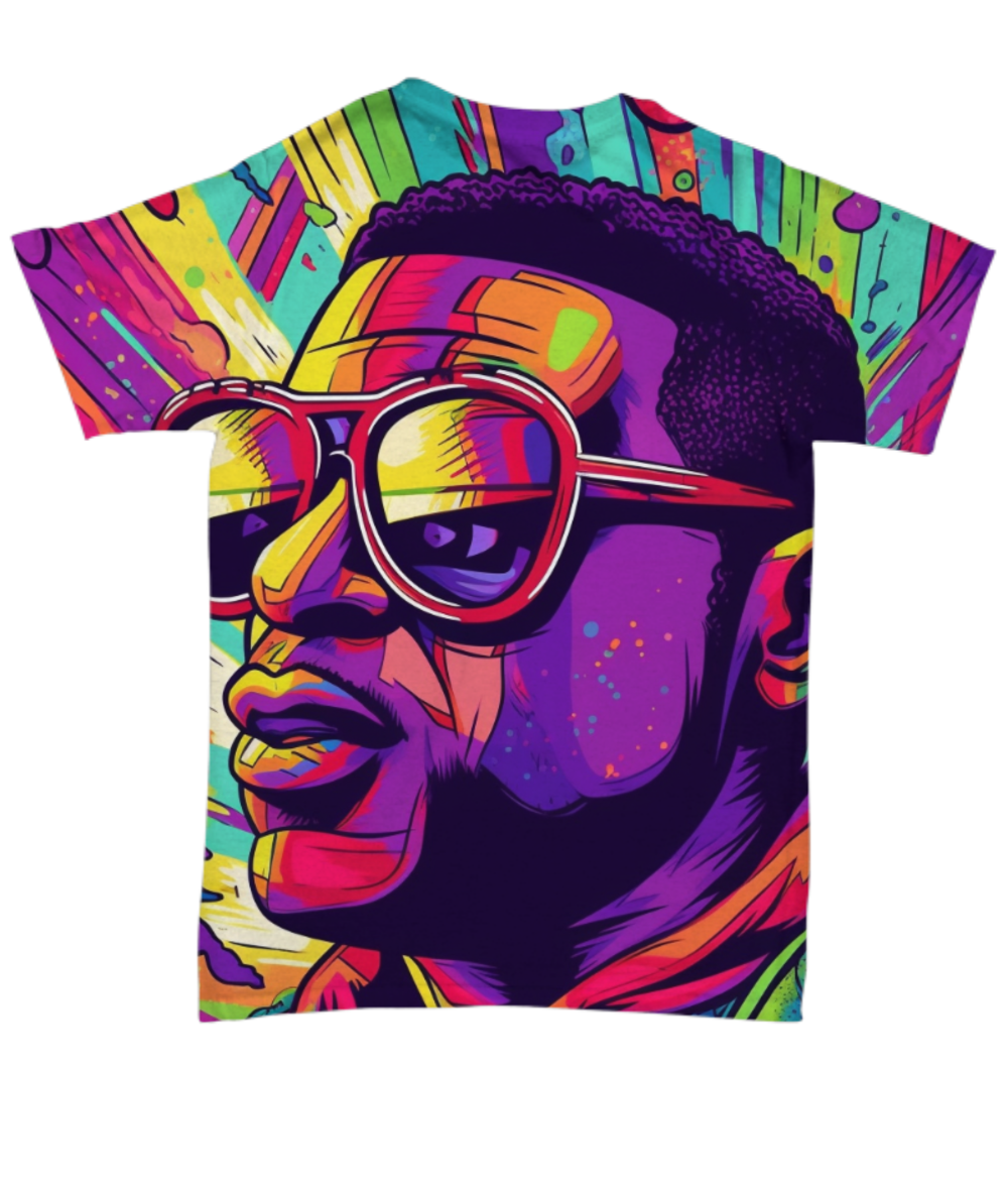 50 Years of Hip Hop - Doug E Fresh All Over T-Shirt