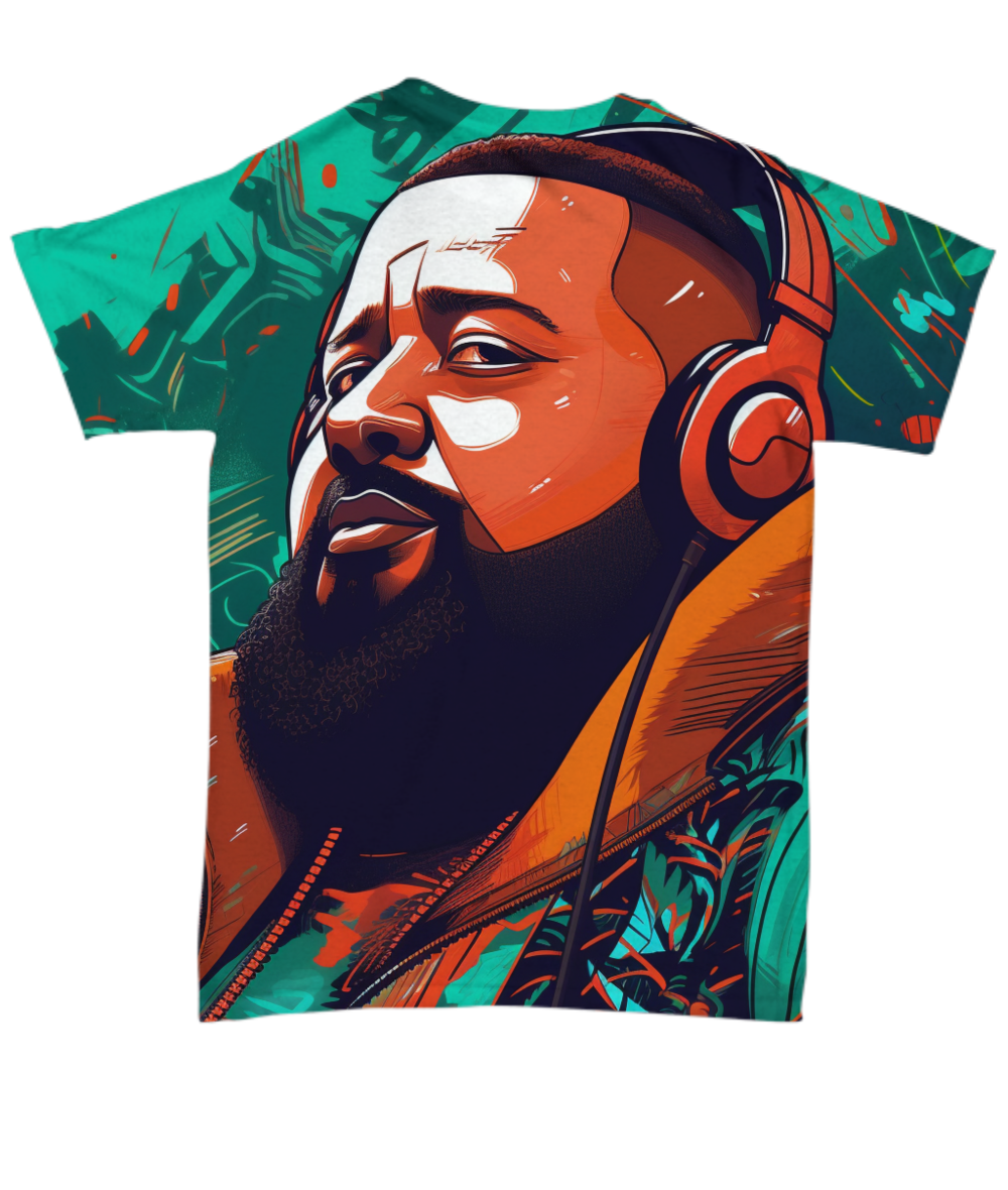 50 Years of Hip Hop - DJ Khaled All Over T-Shirt