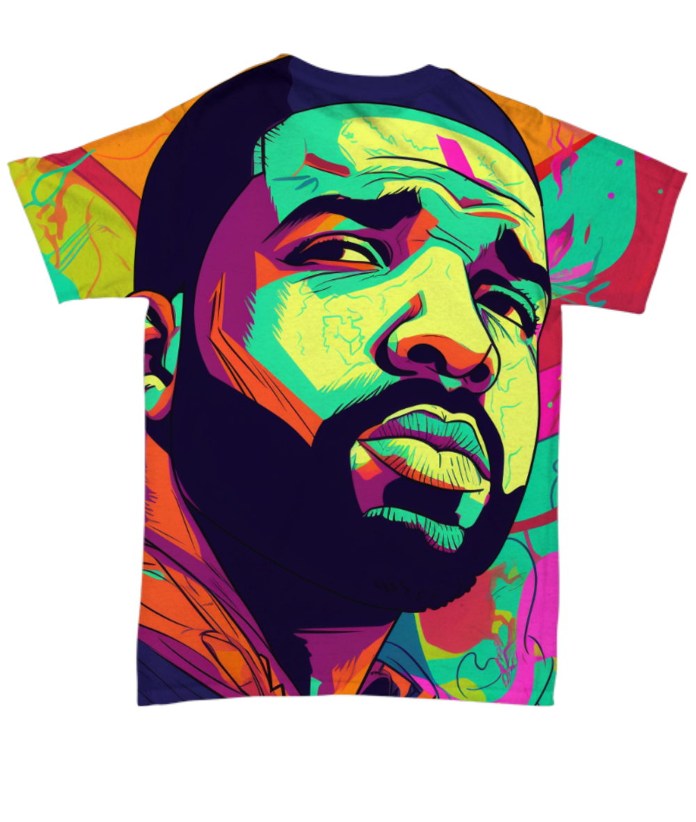 50 Years of Hip Hop - Drake All Over T-Shirt