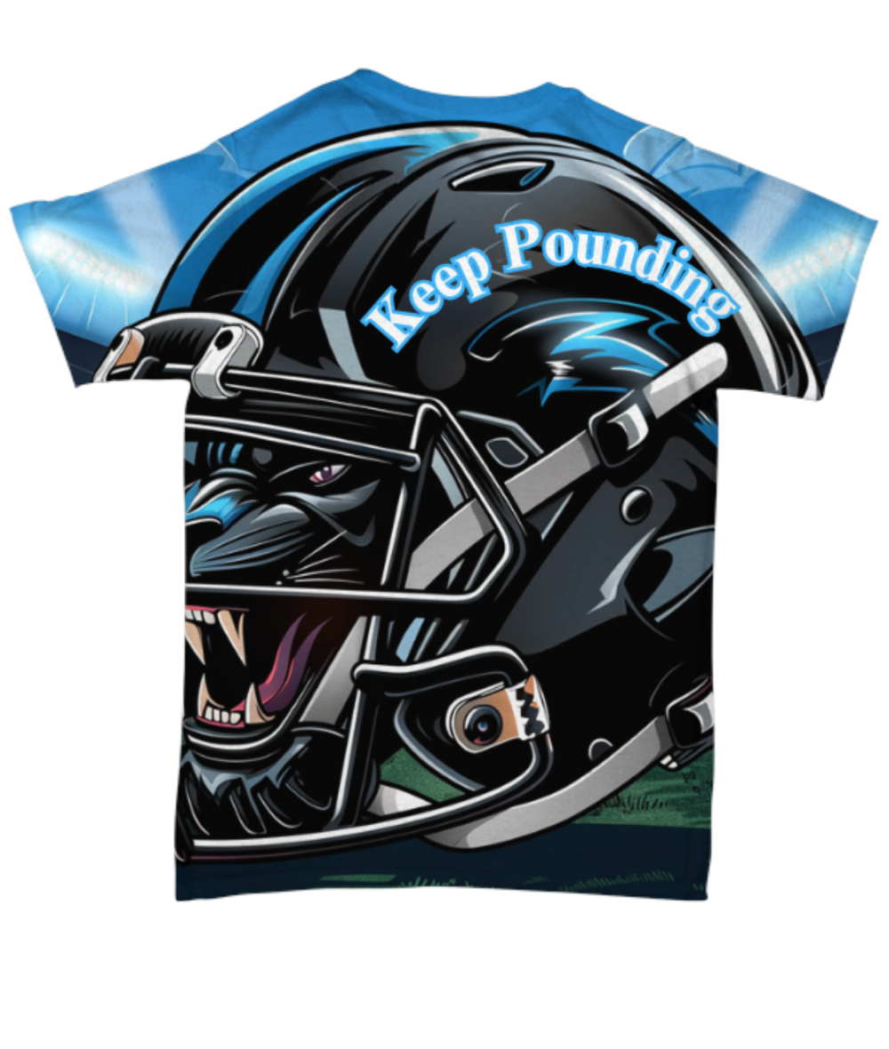 Panther "Keep Pounding" All Over T-Shirt