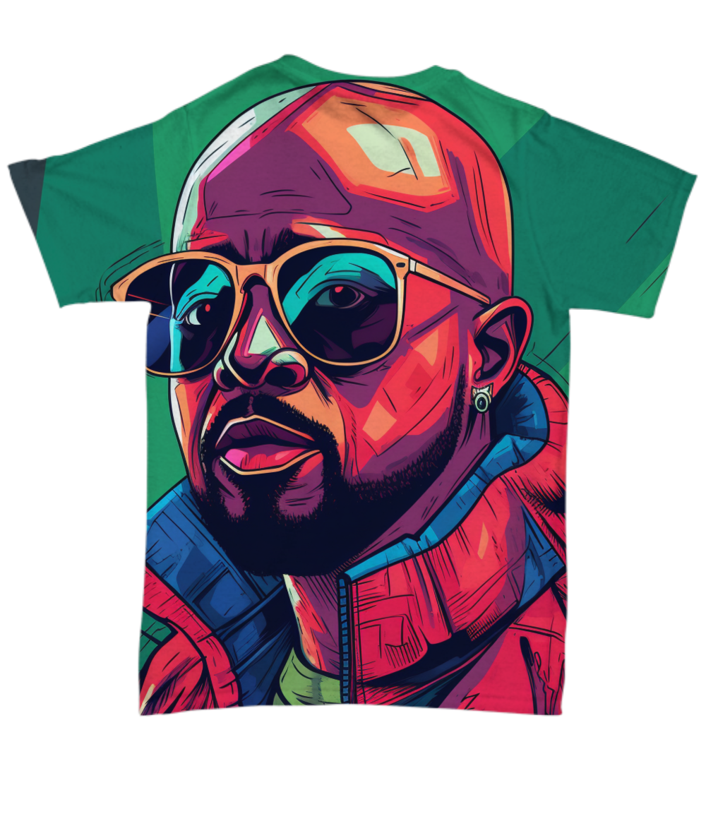 50 Years of Hip Hop - Jermaine Dupri All Over T-Shirt