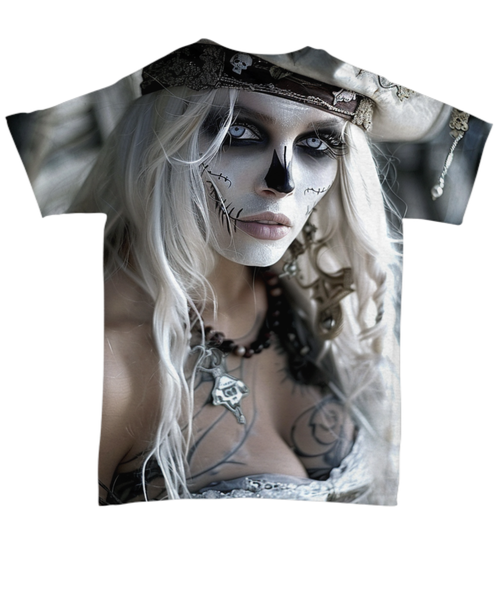 Ghostly Goddess All Over T-Shirt