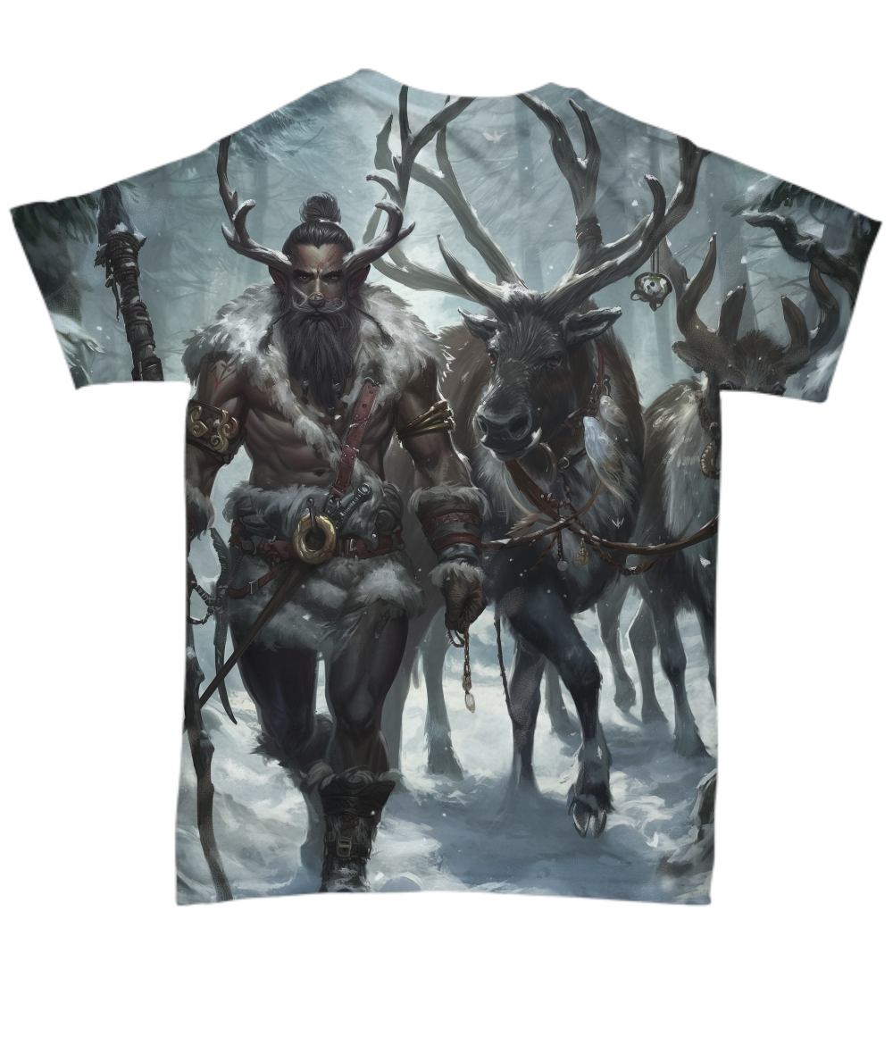 Strength of the Elk, Heart of the Warrior All Over T-Shirt