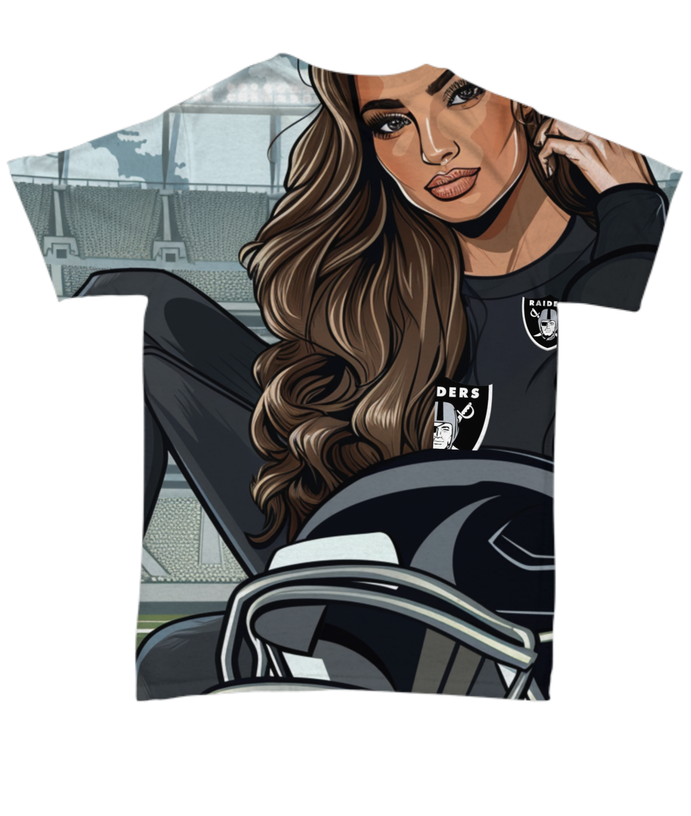 Raider Girl All Over Print T-Shirt