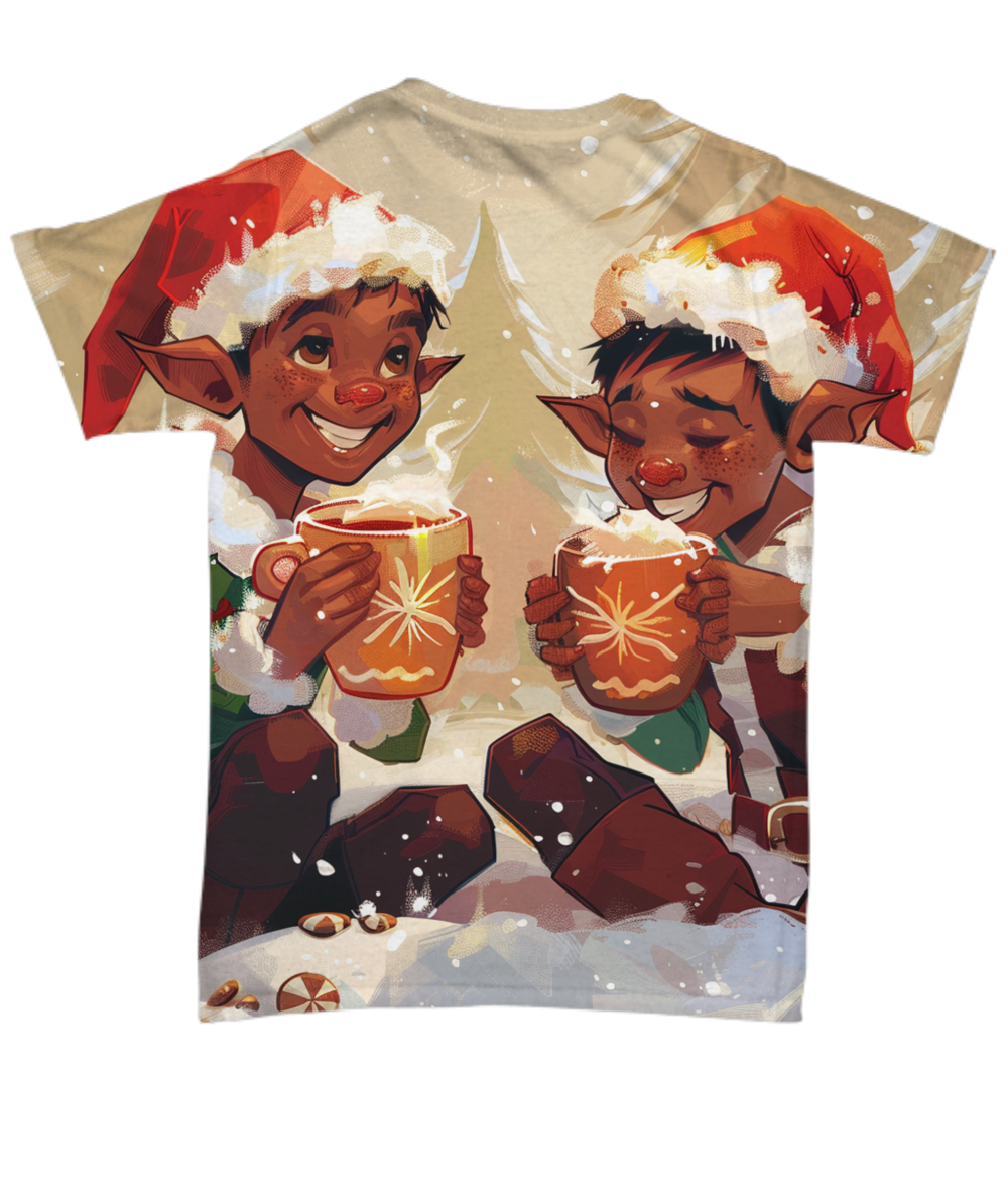 Tinsel & Twinkle All Over T-Shirt