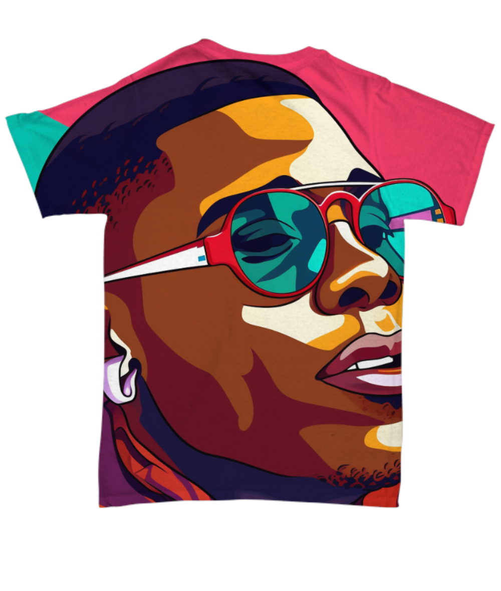 50 Years of Hip Hop - Nelly All Over T-Shirt