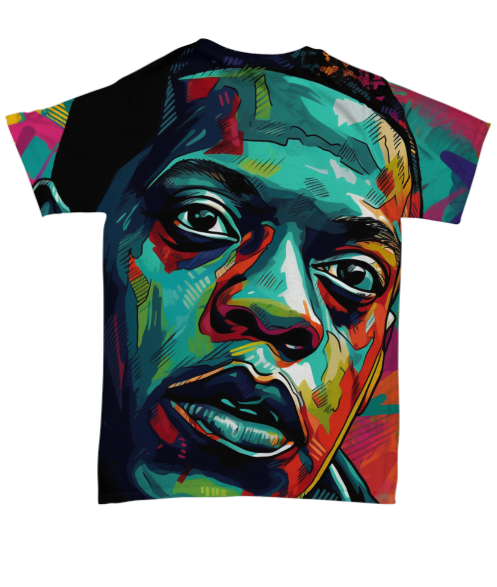 50 Years of Hip Hop - Jay Z All Over T-Shirt