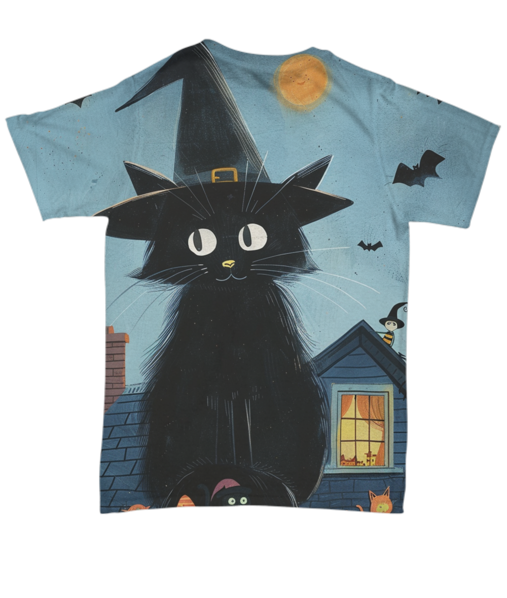 Pumpkin Paws All Over T-Shirt