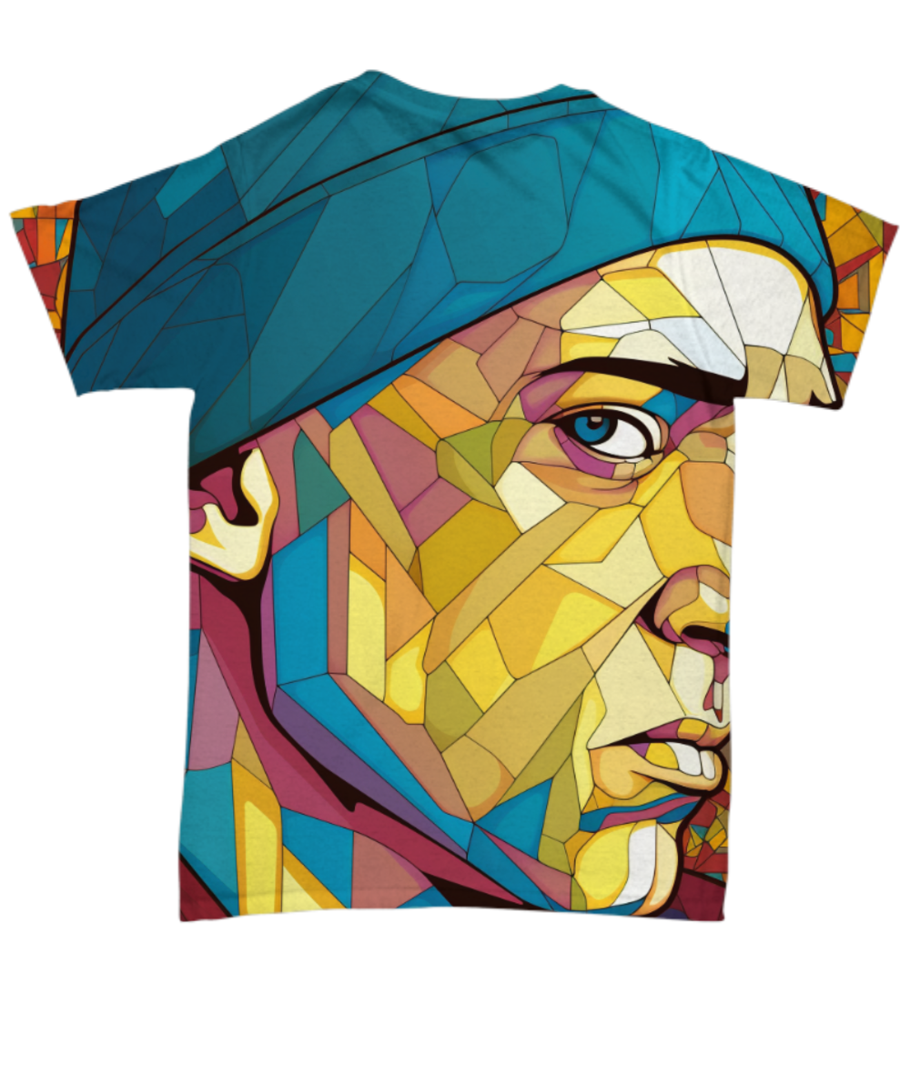 50 Years of Hip Hop - Eminem All Over T-Shirt