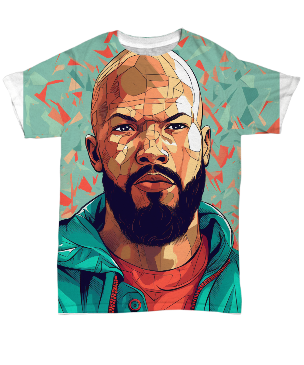 50 Years of Hip Hop - Common All Over T-Shirt