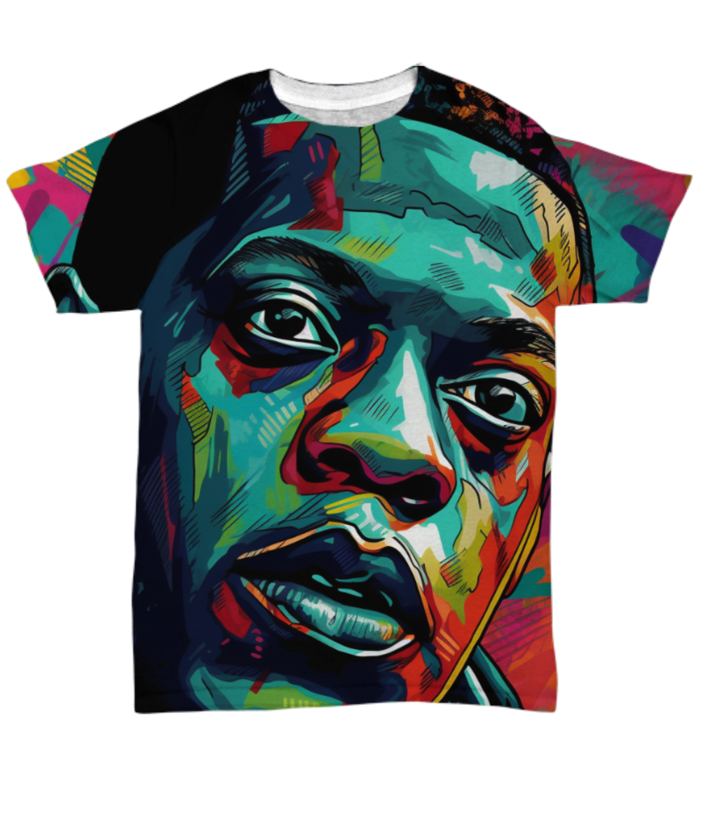 50 Years of Hip Hop - Jay Z All Over T-Shirt