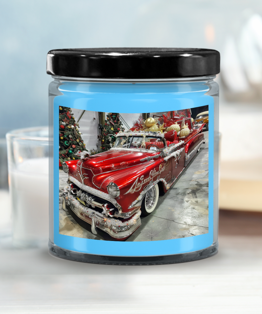 Old School Claus Candle