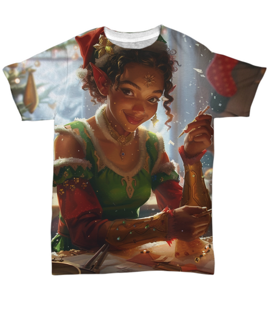 Sparkle Elf All Over T-Shirt