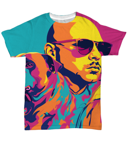 50 Years of Hip Hop - Pitbull All Over T-Shirt