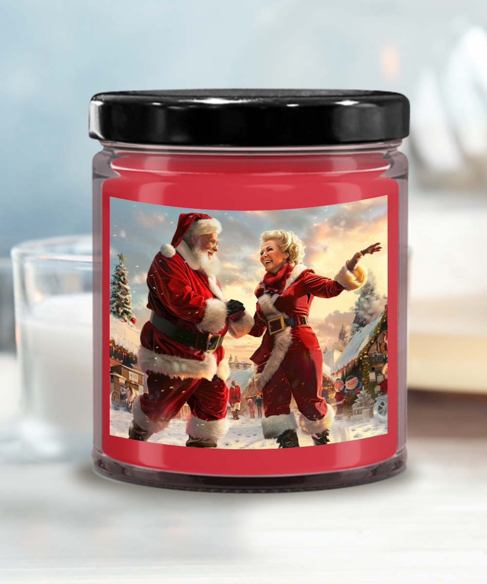 Claus Couple's Christmas Cheer Candle