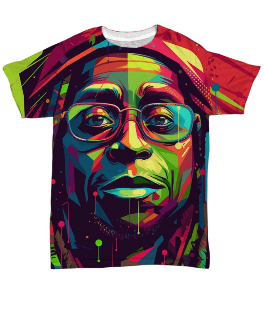 50 Years of Hip Hop - Lil Wayne All Over T-Shirt