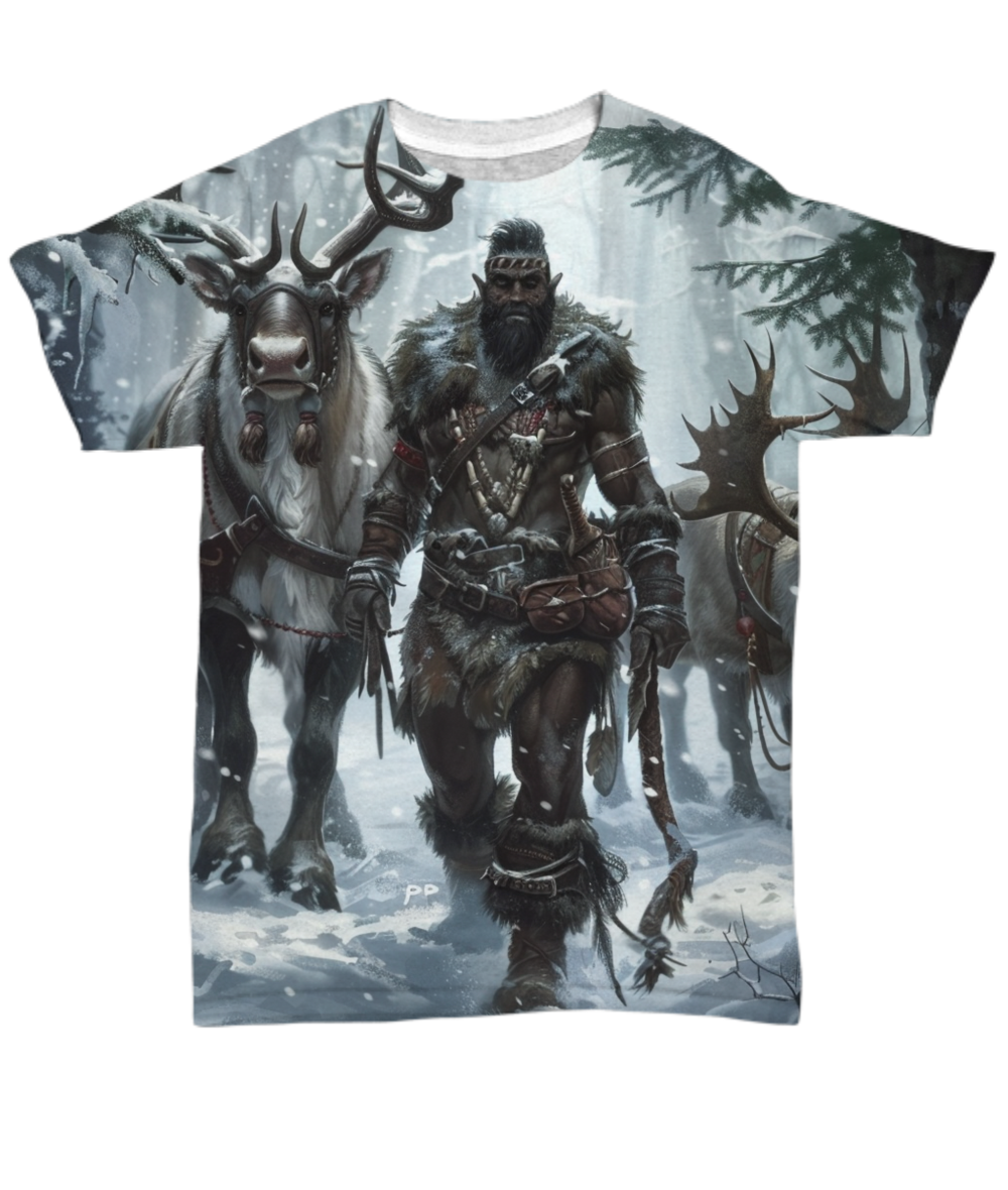 Elks of Honor, Warriors of Courage All Over T-Shirt